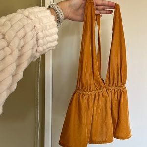 Urban Outfitters Open Back Top